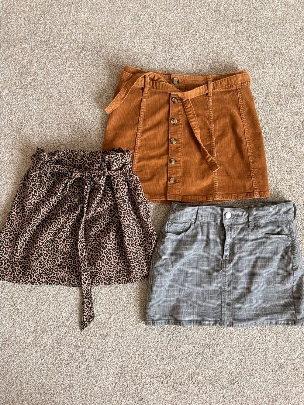 3 American Eagle Skirts - size small/4